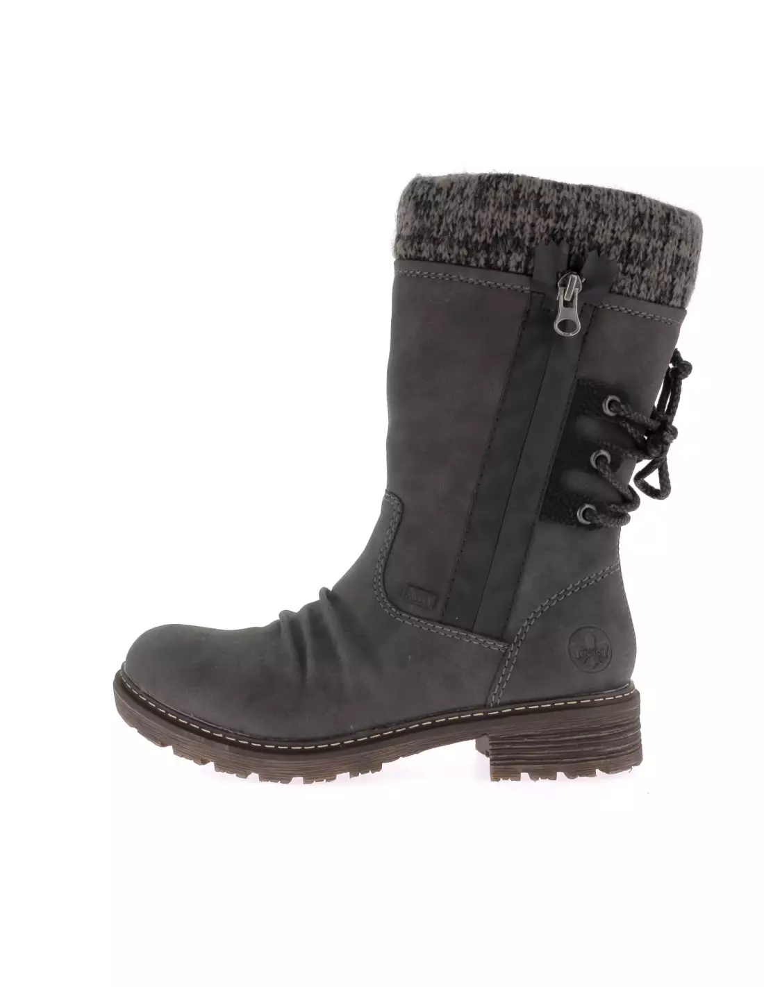 RIEKER Z4756-45 - Bottes ANTHRAZIT