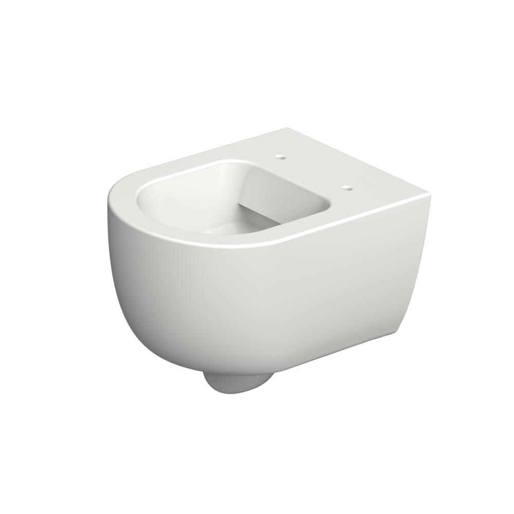Xenz Gio randloos toilet 52cm met vortexspoeling wit mat