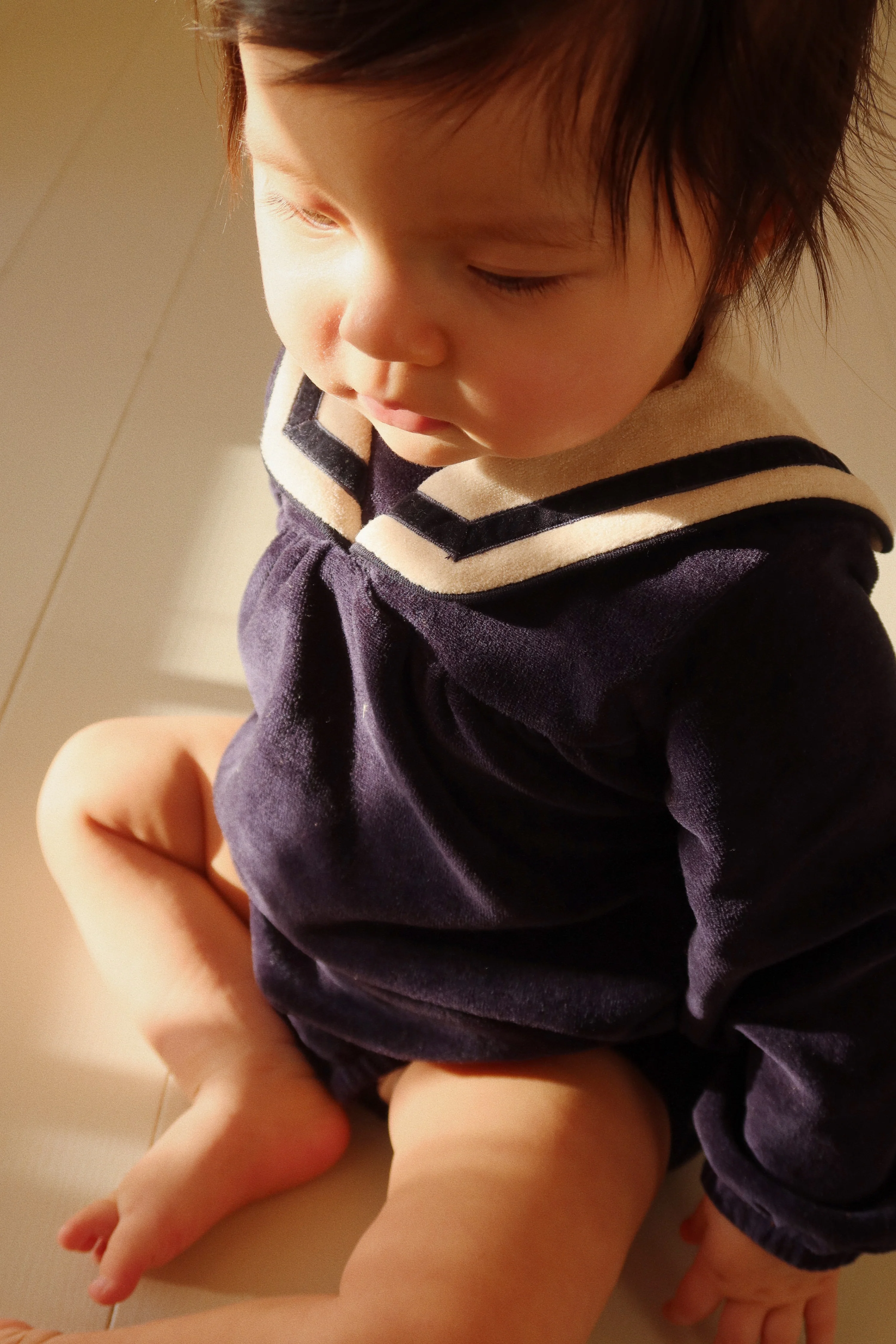 Matelot romper - navy blazer - 3M