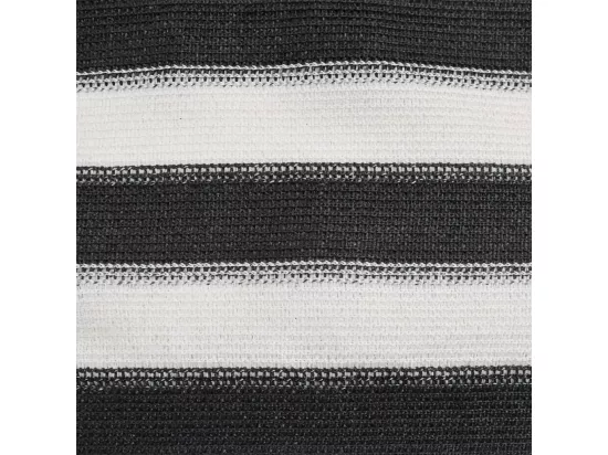 Filet brise-vue anthracite et blanc 1,5x50 m PEHD 75 g/m²
