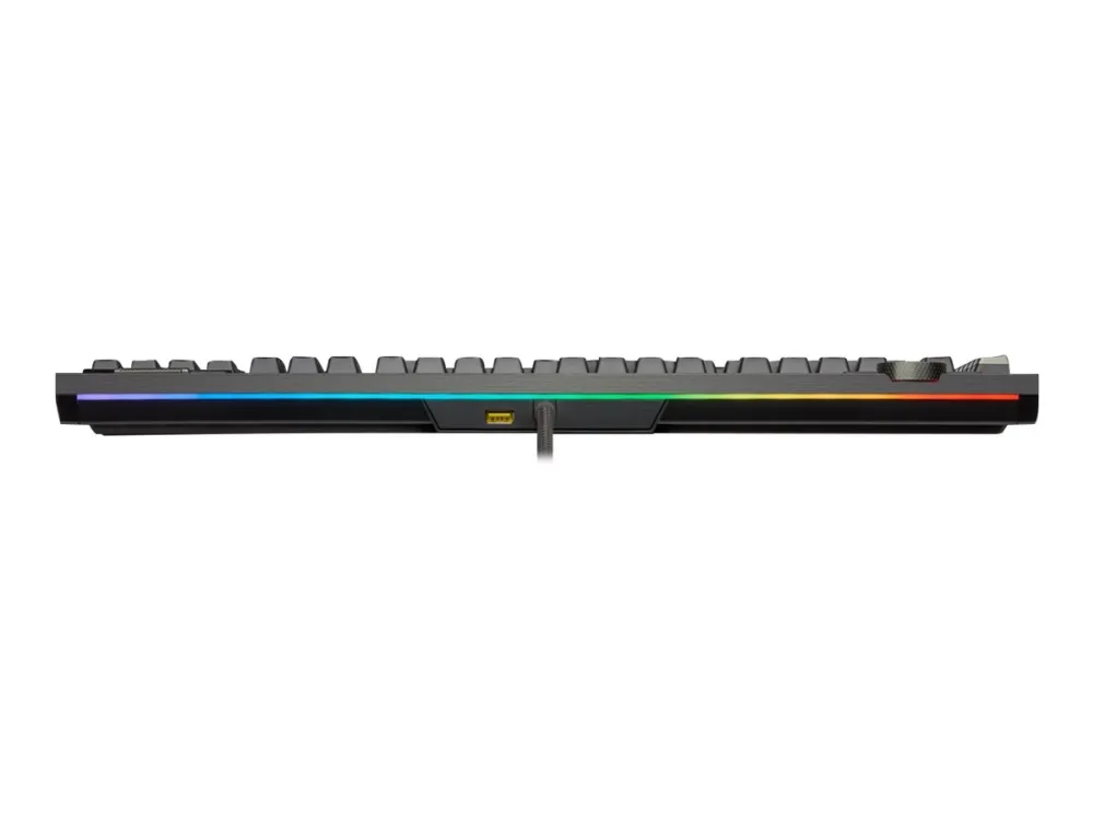 CORSAIR | K100 RGB - tastatur - bagbelyst - USB - Nordisk - tastaturkontakt: CORSAIR OPX RGB