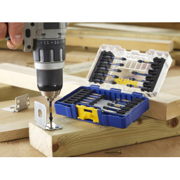 Irwin schroefbitset Impact Pro 22-delig (Inclusief schroefbithouder)