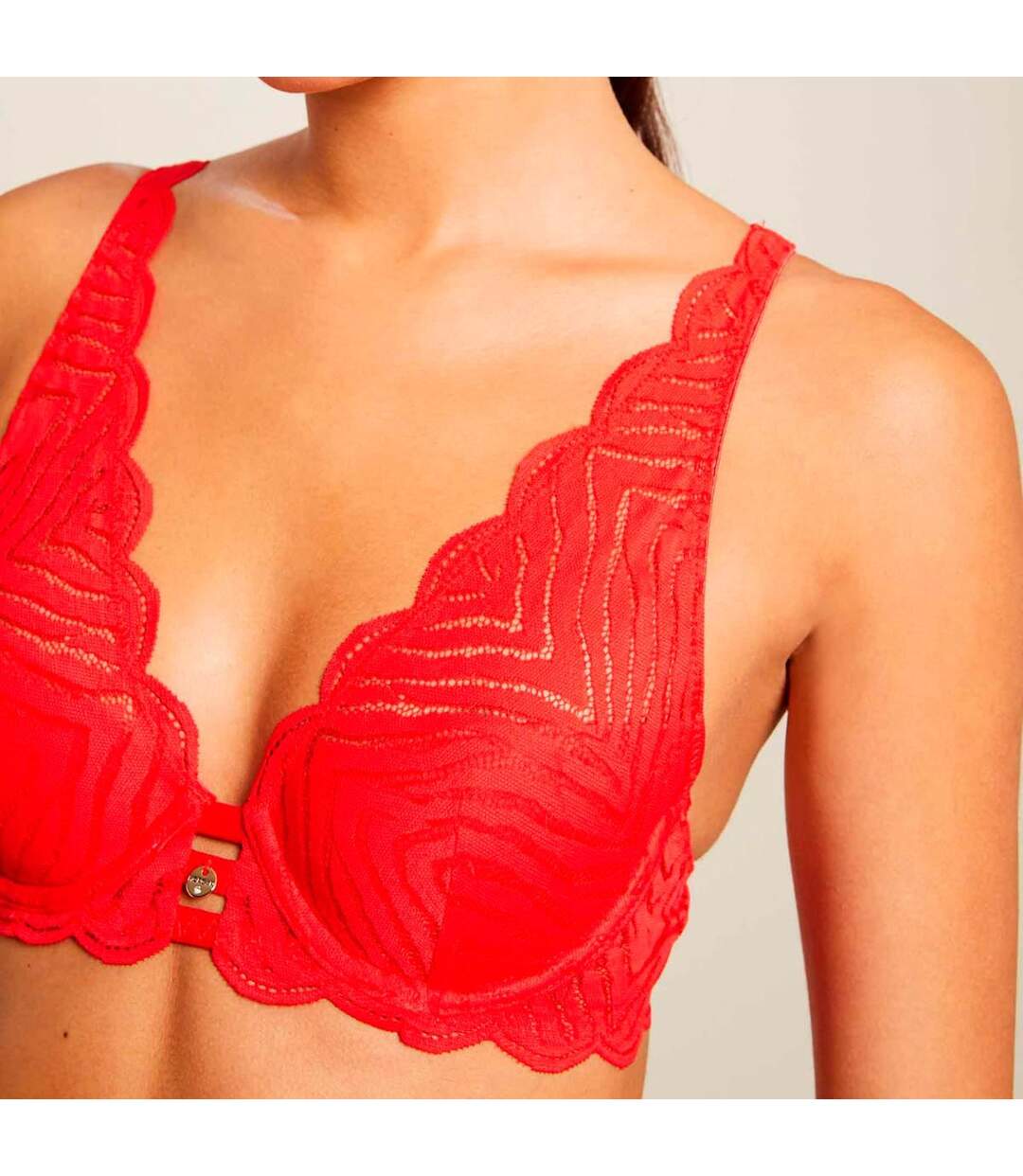 Soutien-gorge ampliforme rouge Marianne