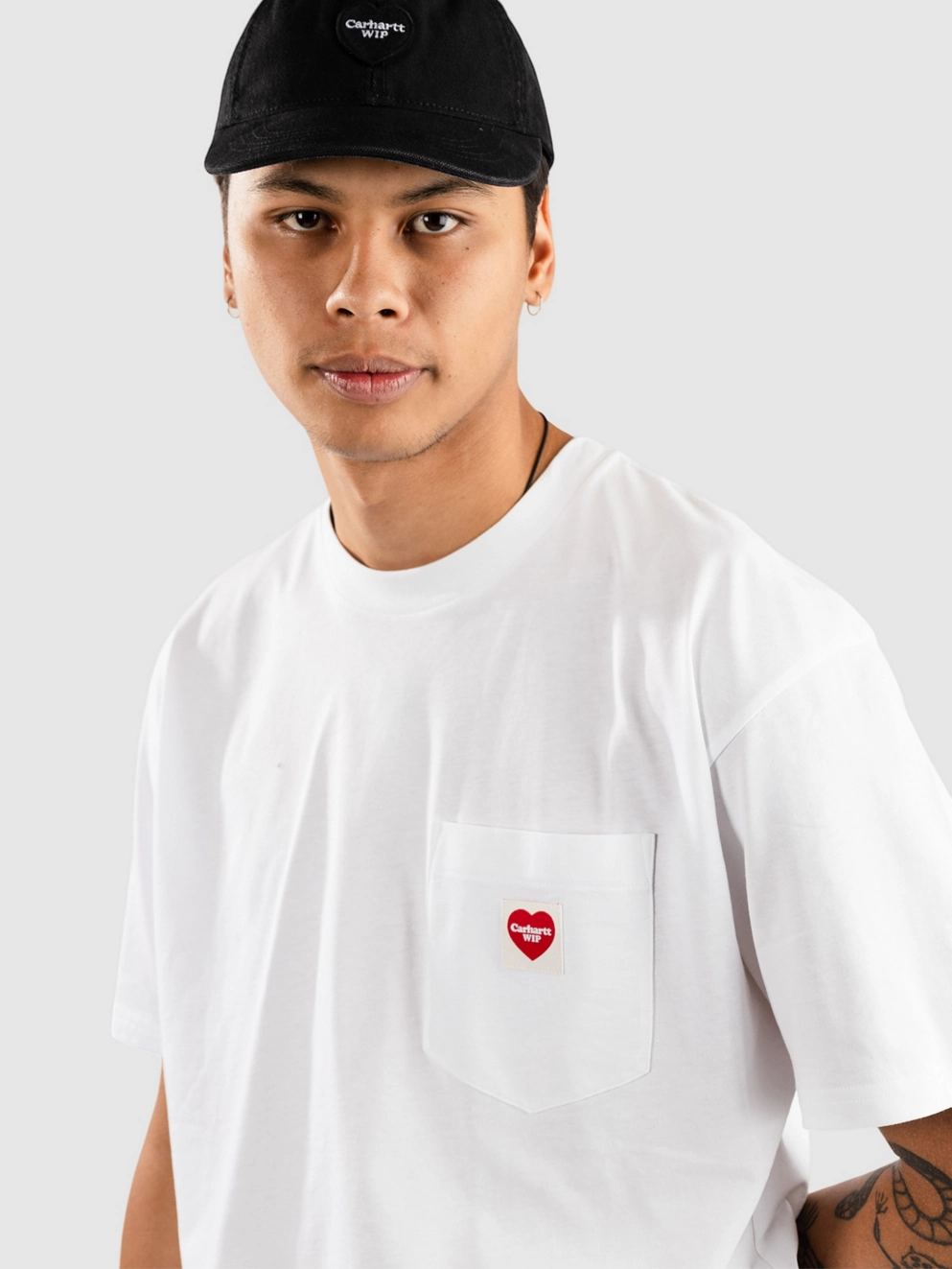 Carhartt WIP Pocket Heart T-Shirt white