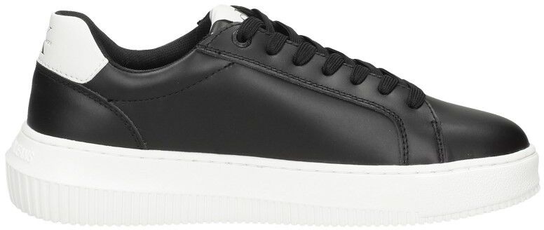 Calvin Klein Chunky Cupsole Monologo W zwart