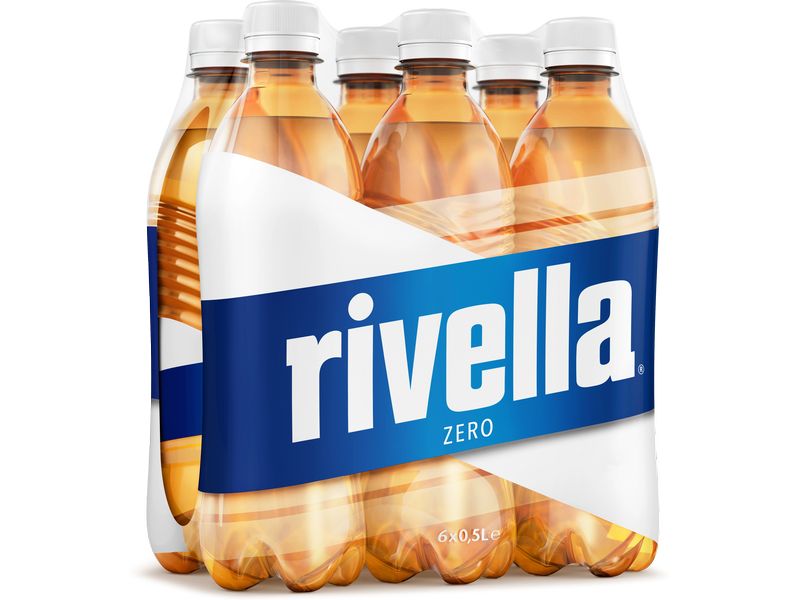 Rivella Soft-Drinks Rivella Blau 6 x 0.5 l Erfrischendes und kalorienarmes Getränk mit Süssungsmitteln