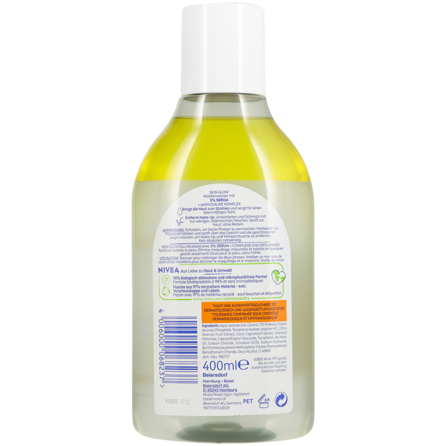 Nivea Skin Glow Serum Mizellenwasser