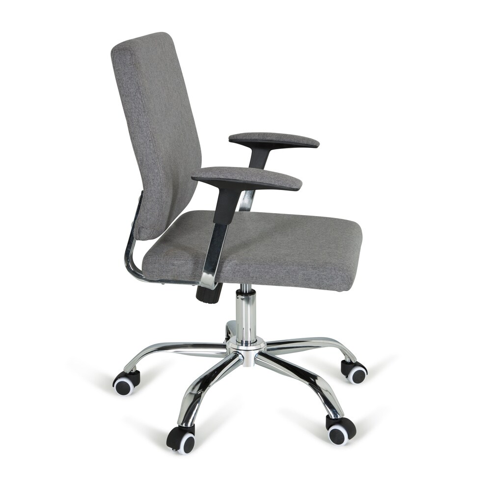 Home Office Chefsessel CHARLES I Stoff mit Armlehnen hjh OFFICE