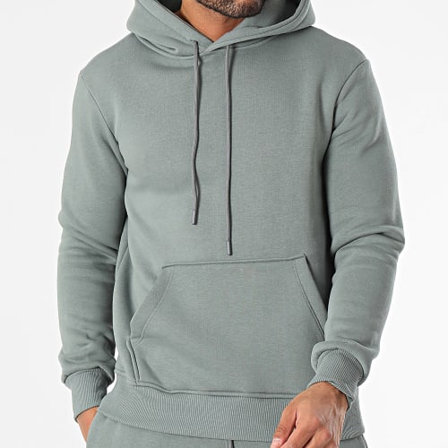 Ensemble De Survetement Gris Vert