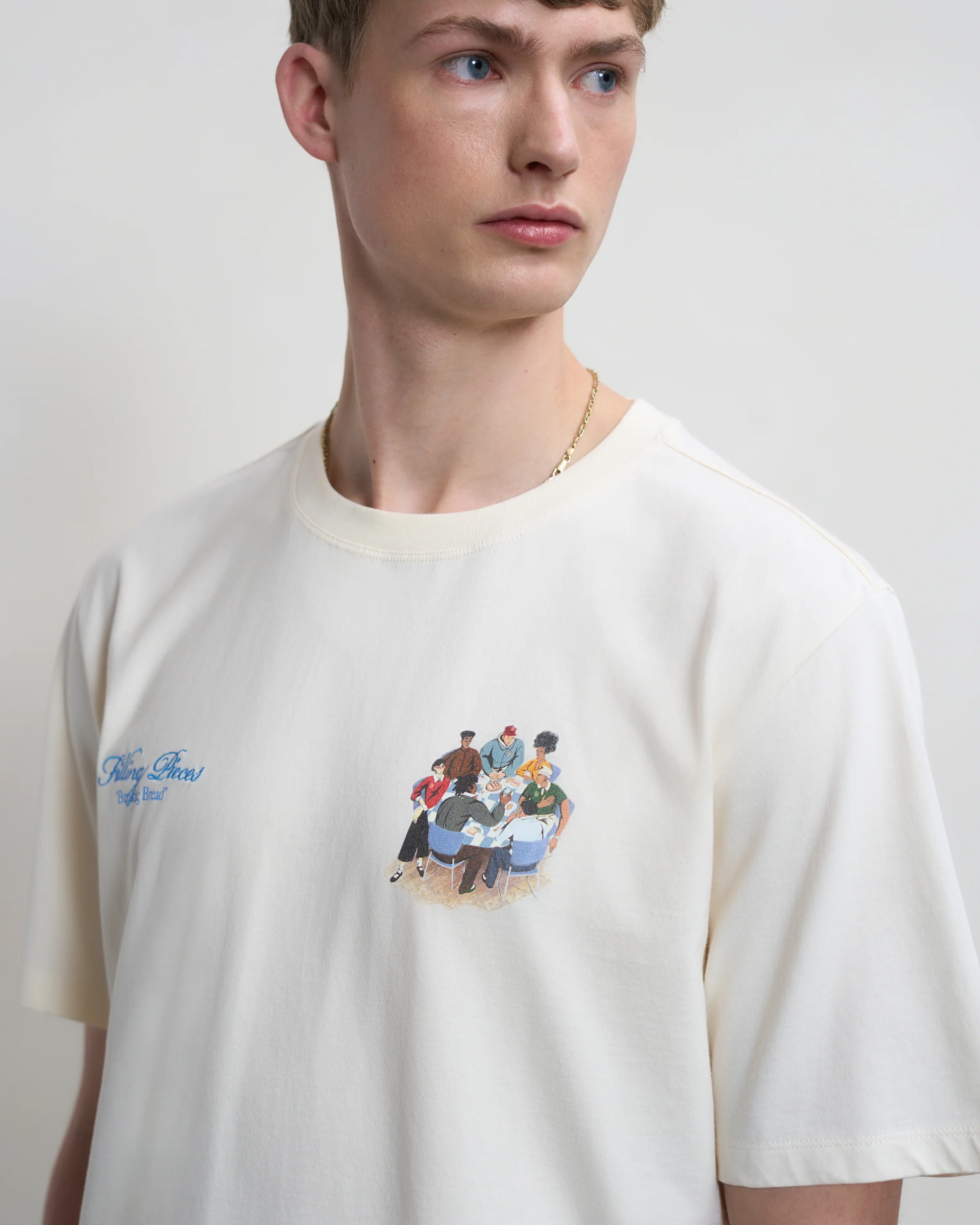 T-shirt Supper Antique White