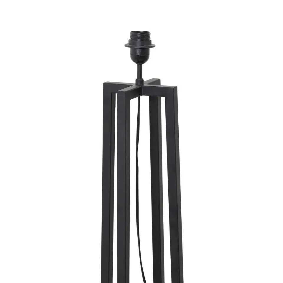 Vloerlamp Miley - Zwart - 25x130cm