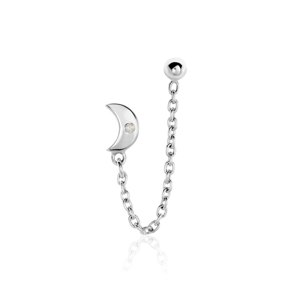 Bijou D'oreille Unitaire Argent Remigio