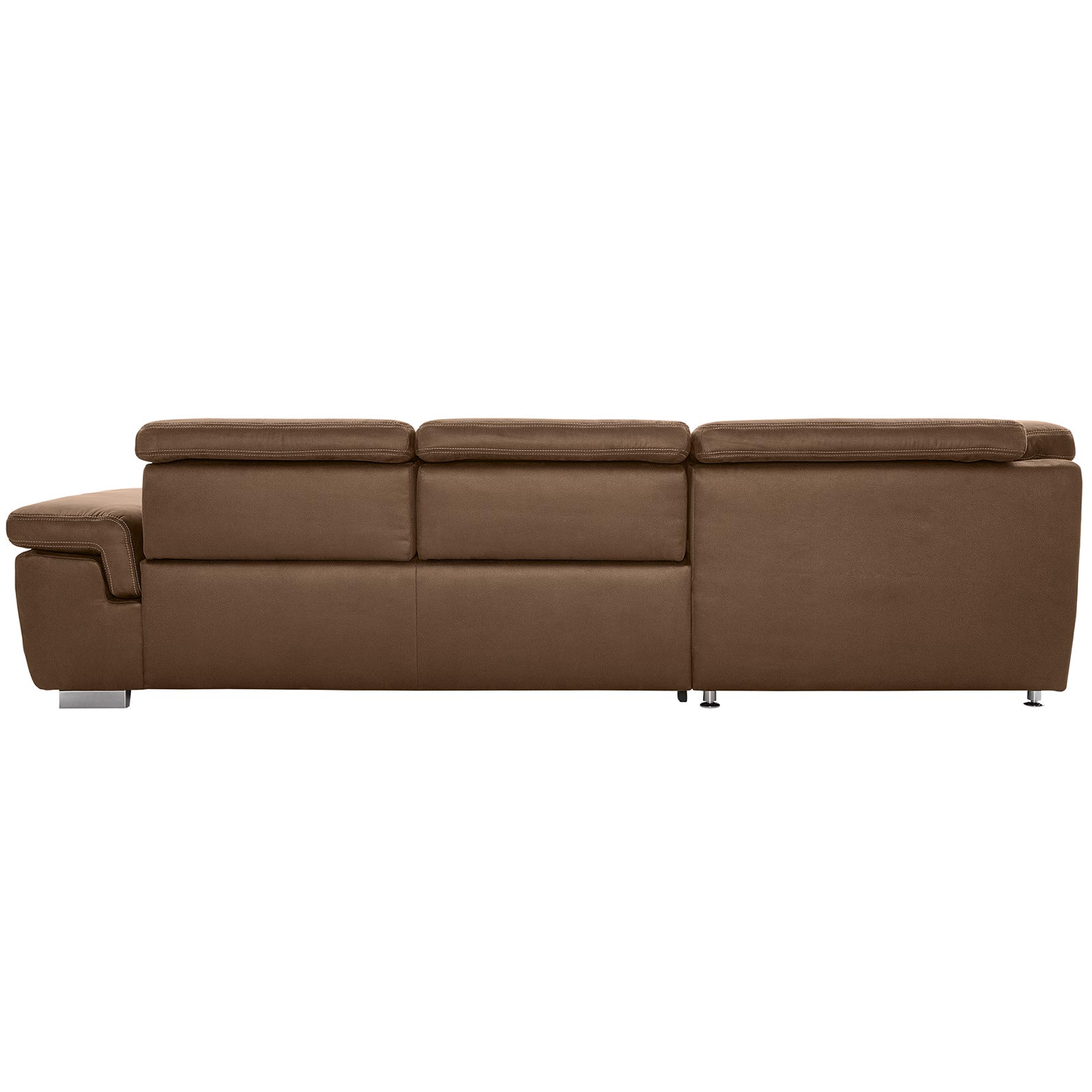 polsterpower Boxspringsofa - Holiday mandel - Basismodell - Ottomane links