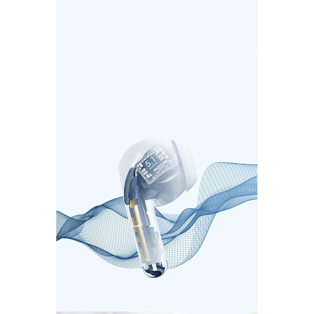 thinkplus LP40 Pro Kabellose TWS Bluetooth 5.1 In-Ear Kopfhörer AAC Headset   Lade Case (250mAh) - Weiss