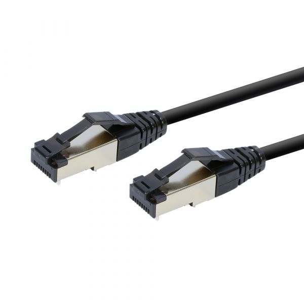 Gembird Cabo de Rede PP8-LSZHCU-BK-15M Cat8 S/FTP 15m LSZH Preto