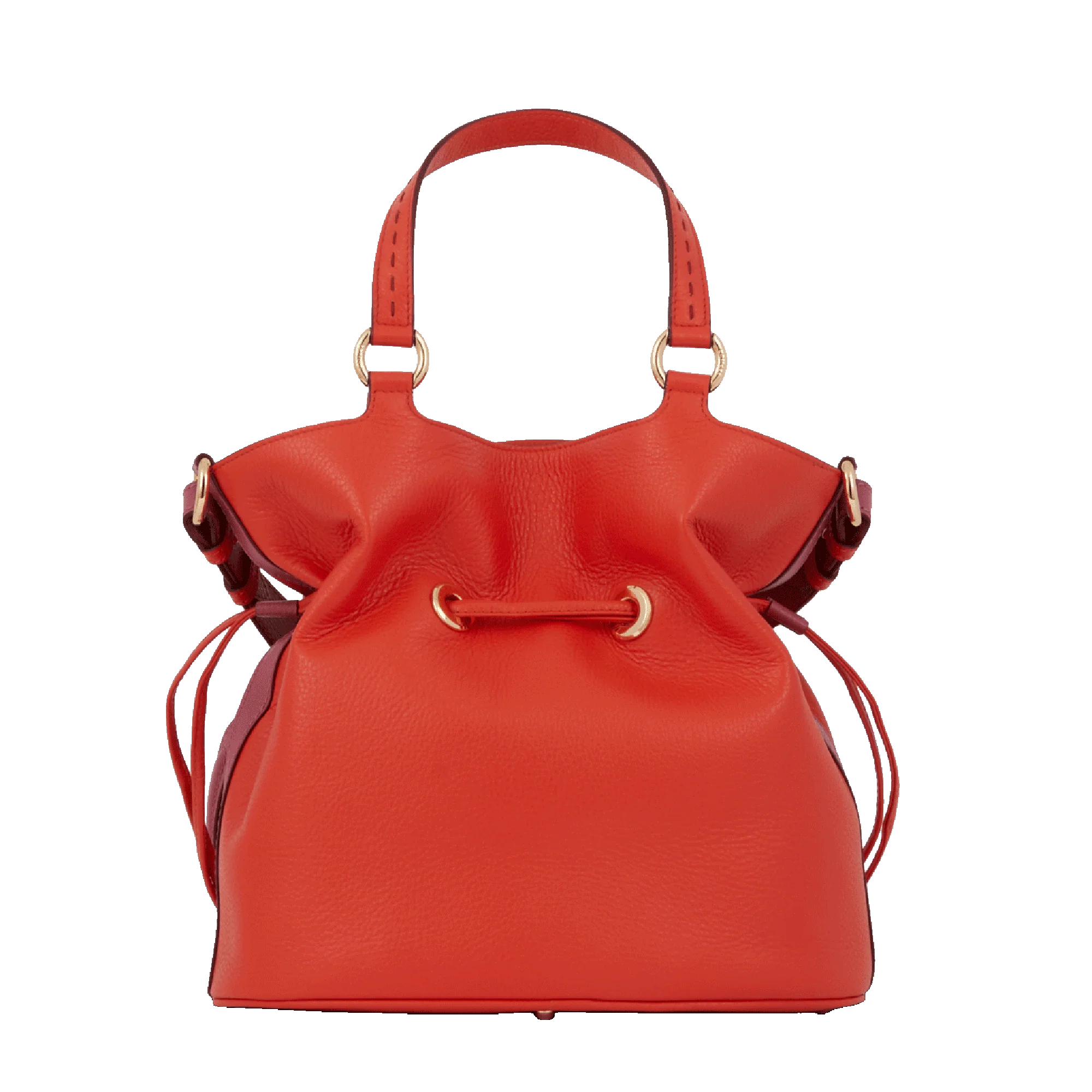 Sac seau M Premier Flirt de Lancel-MULTICO CITROUILLE