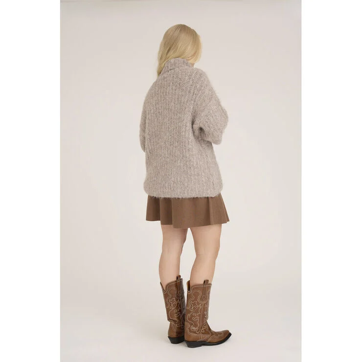 A-VIEW Orchid knit Light brown