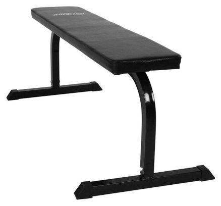 Banc de musculation plat abdominaux haltères sport fitness musculation 0701087