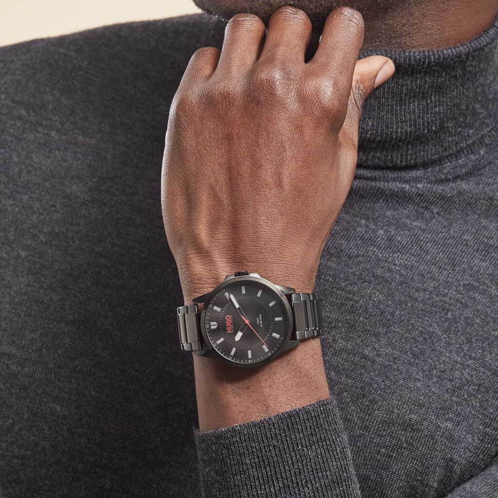 Montre Hugo First Noir