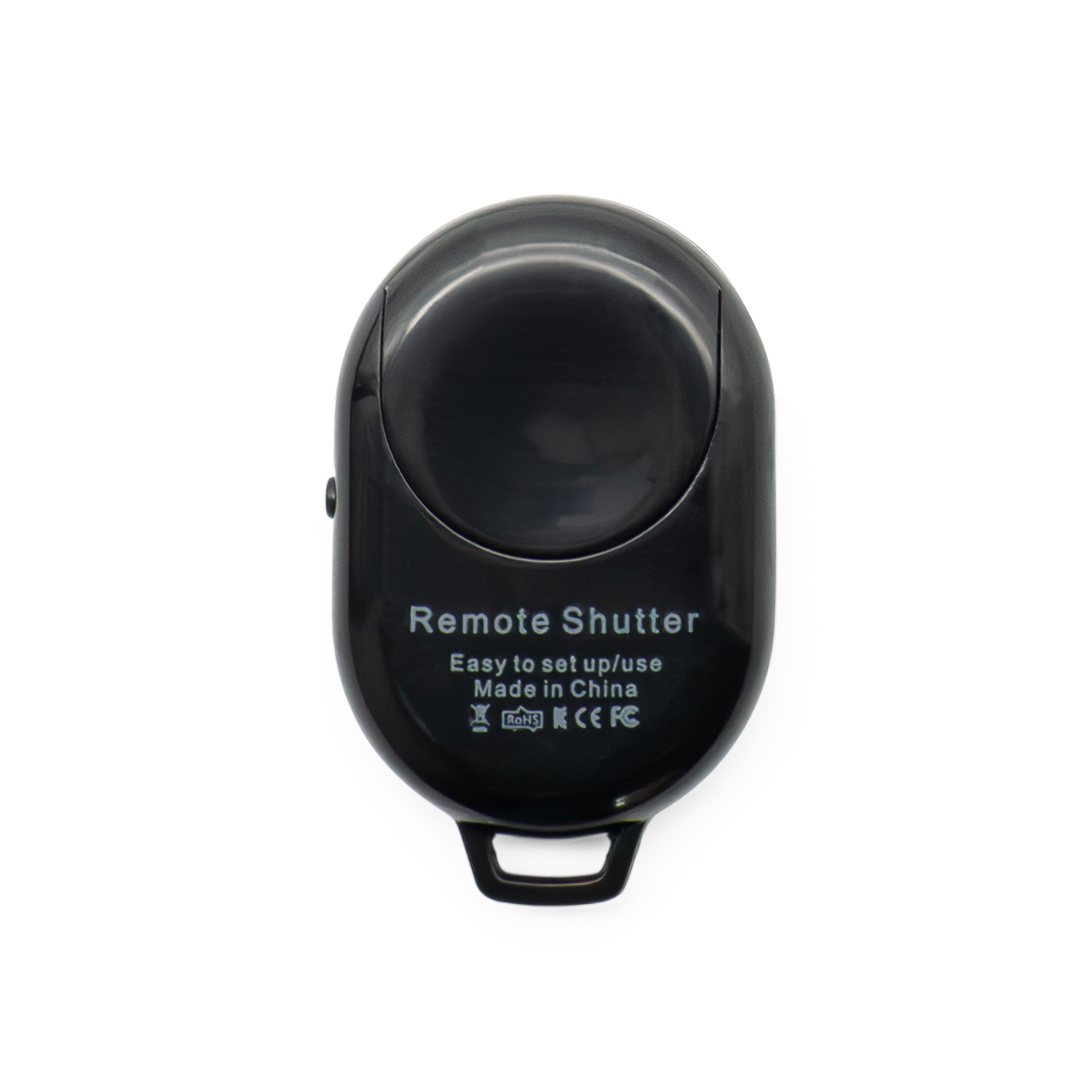 Selfie Bluetooth 3.0 Kamera Fernauslöser Remote Control iOS / Android - Schwarz
