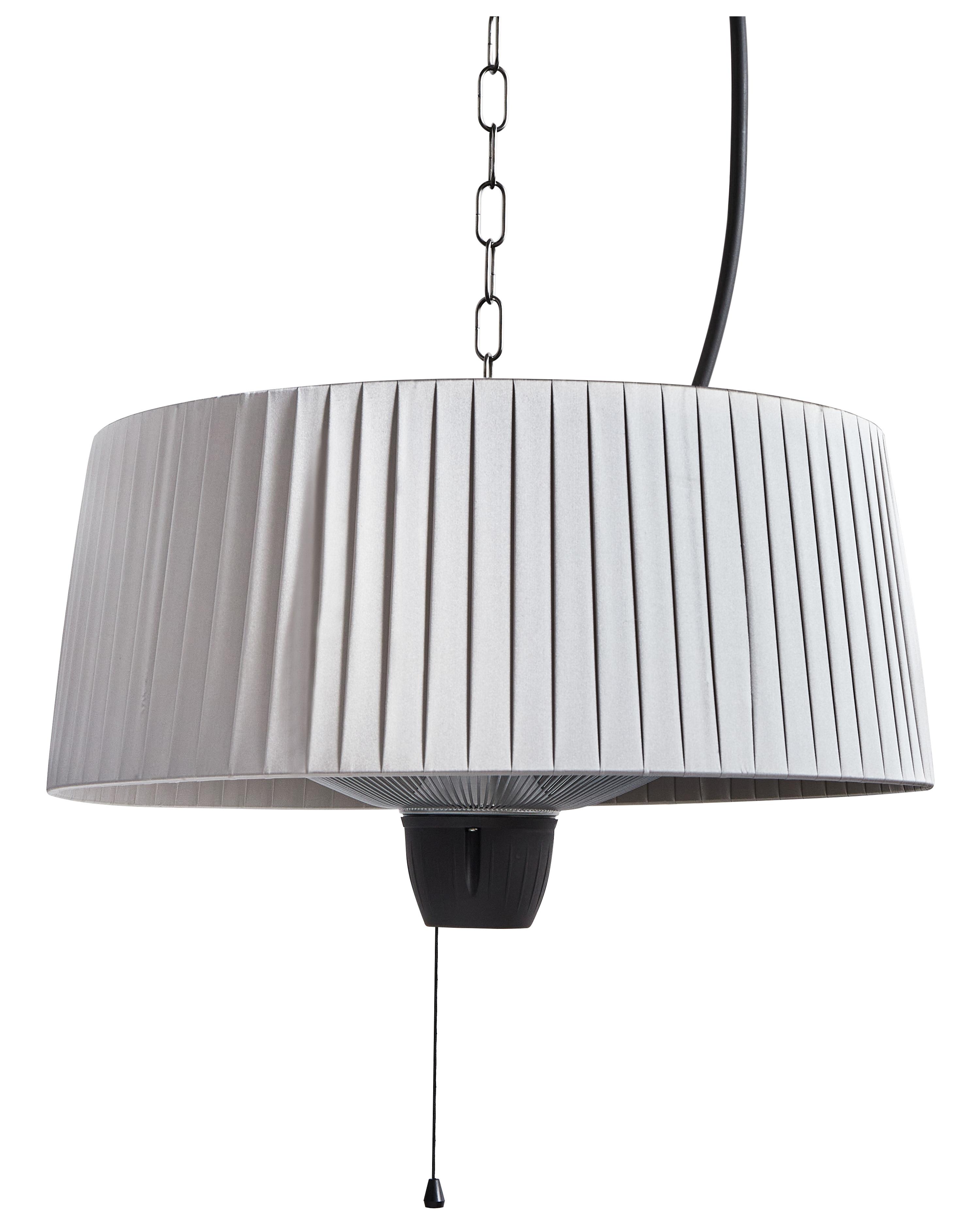Hangende infrarood terrasverwarming ASCEA 1500 W Lichtgrijs