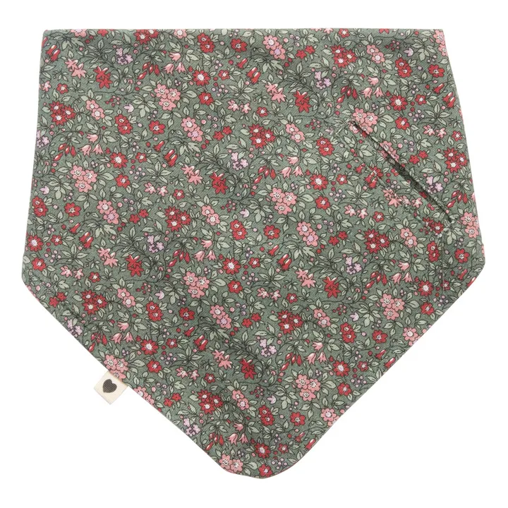 Bibs Bavoir bandana - Bibs x Liberty | Vert forêt