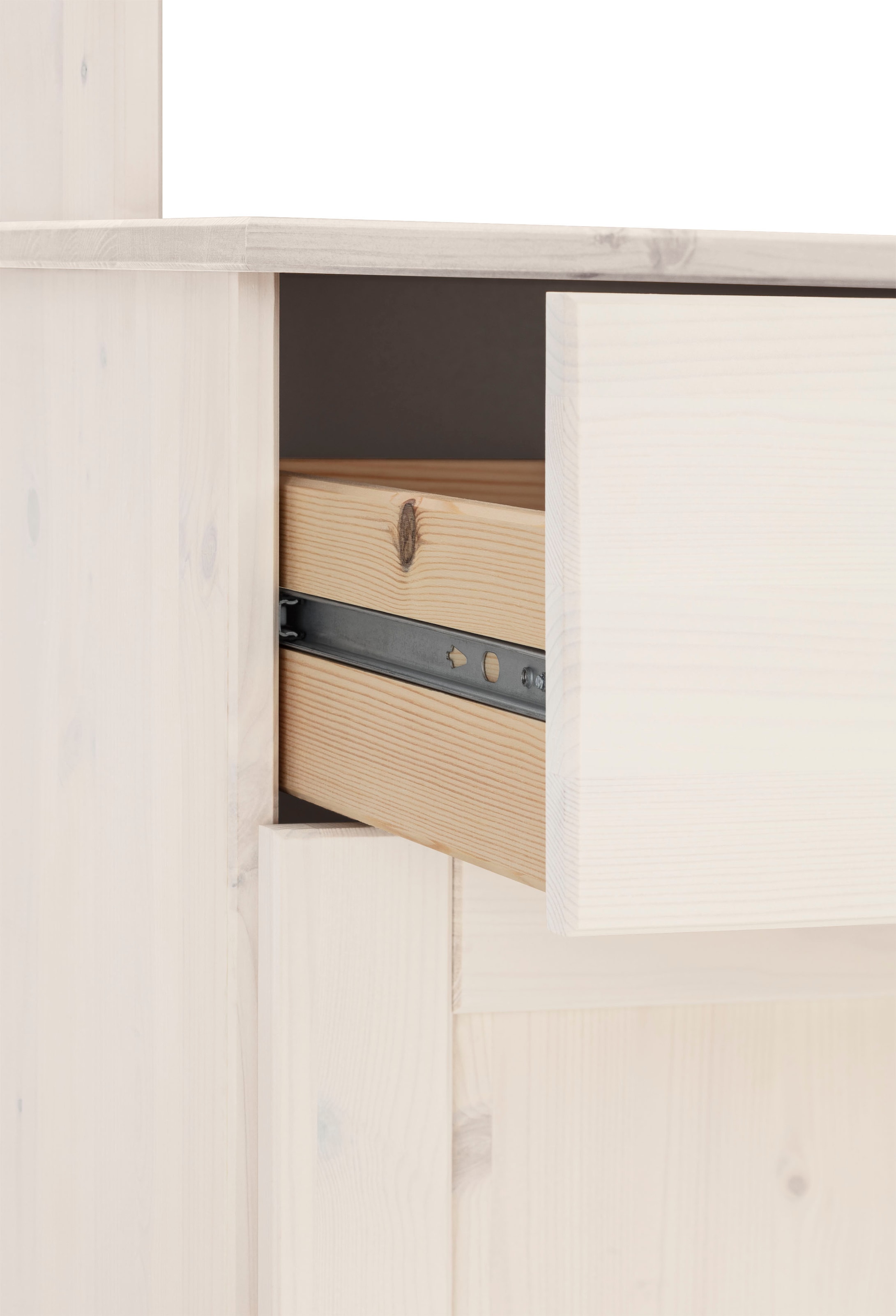 Home affaire Küchenbuffet »Alby« Breite 85 cm, 2 Glastüren
