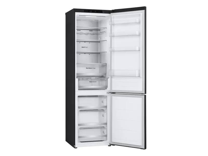 LG GBV5240CEP, 387 L, SN-T, 10 kg/24t, C, Frisk zone, aflukke, Sort
