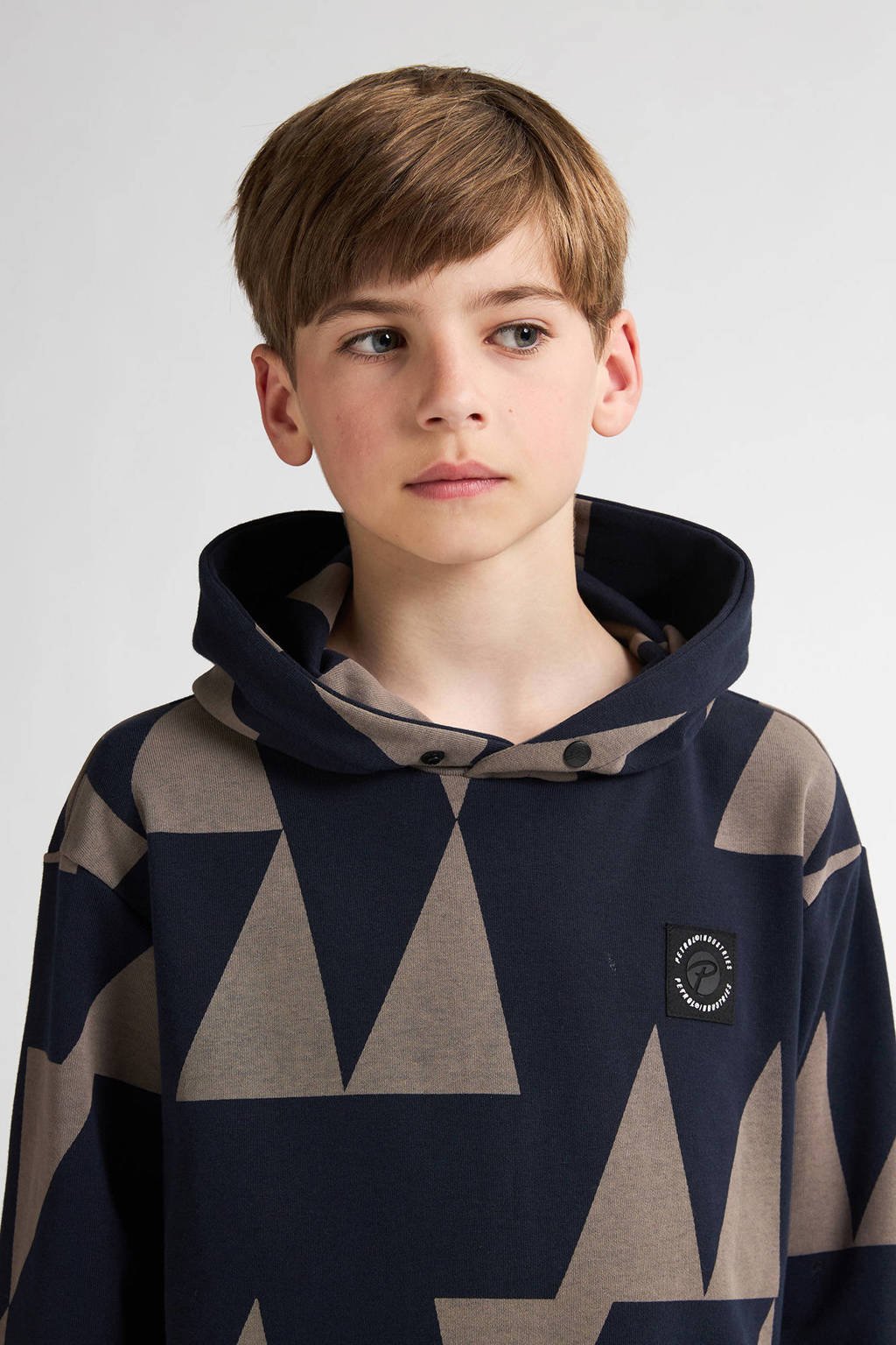 Petrol Industries hoodie donkerblauw