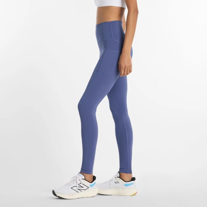 New Balance Dame Lange tights Sleek Pocket High Rise Legging 27