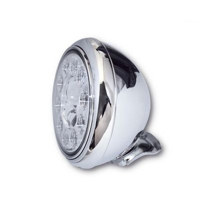 Phare avant Highsider HD-STYLE 1 LED Universel - Gris