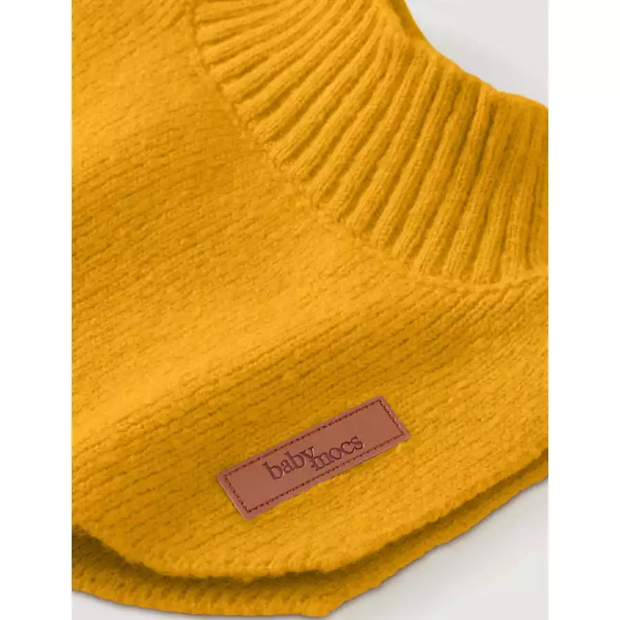 BabyMocs Schal Vegan senfgelb