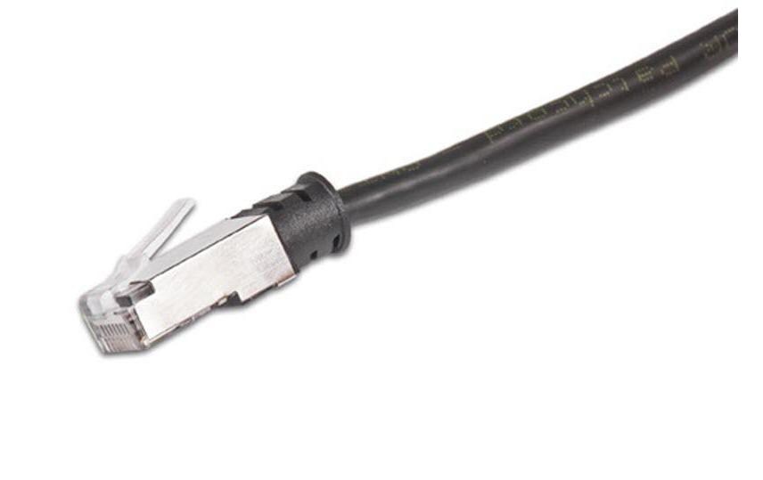 Patchkabel RJ-45 - RJ-45, Cat 5e, F/UTP, 15 m, SchwarzCat.5e-Patchkabel, 15 m