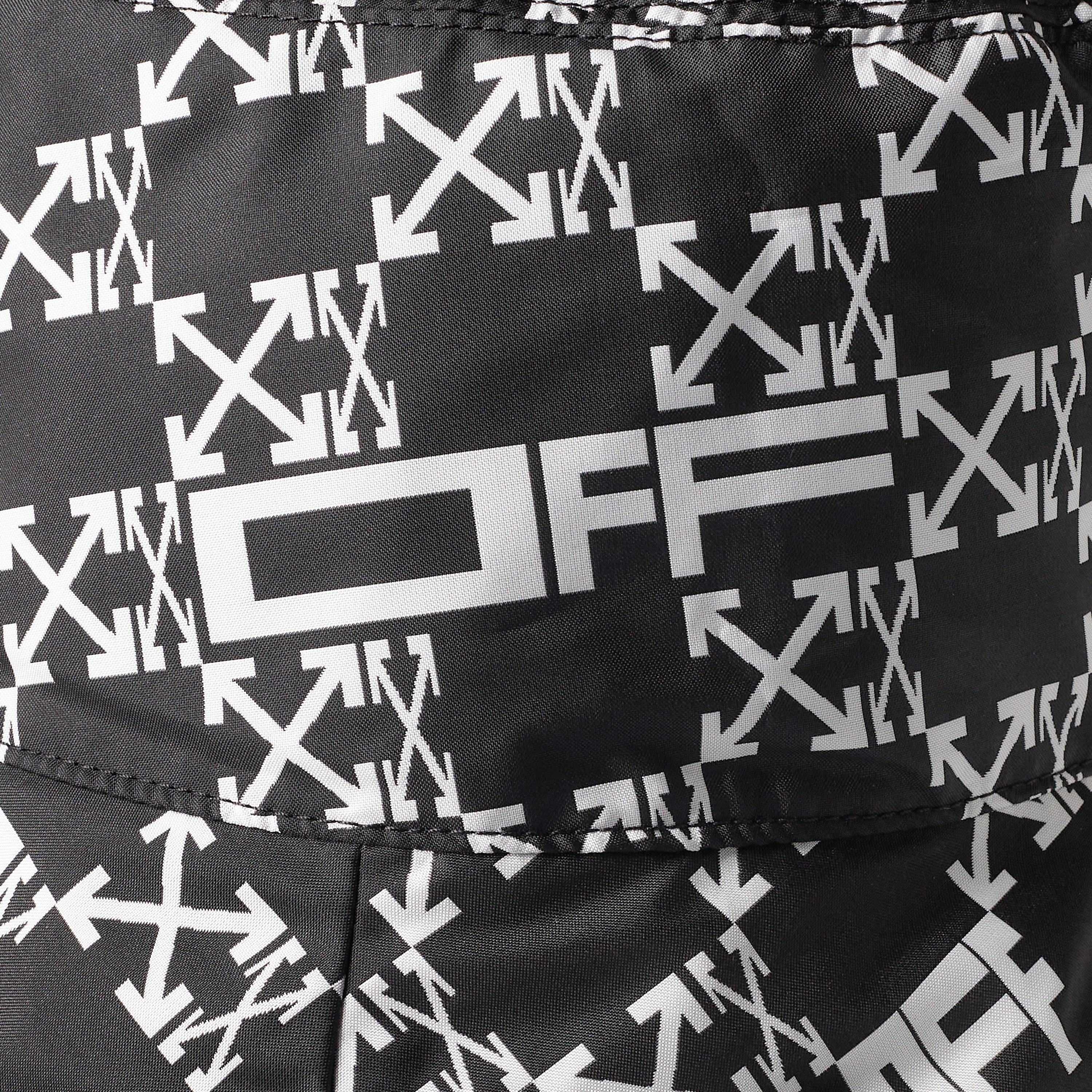 Off White Reversible Monogram Bucket Hat