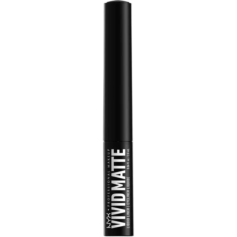NYX Prof. Makeup Vivid Matte Liquid Eyeliner 2 ml - 01 Black