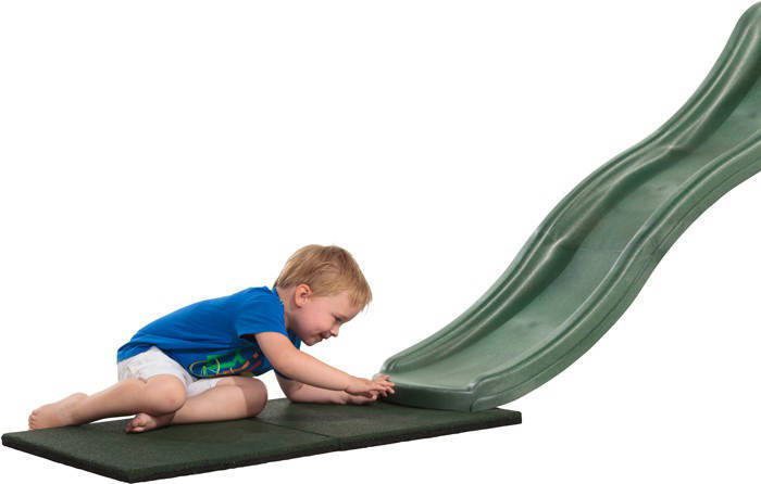 KBT Hicar rubber tegel 45mm (groen)