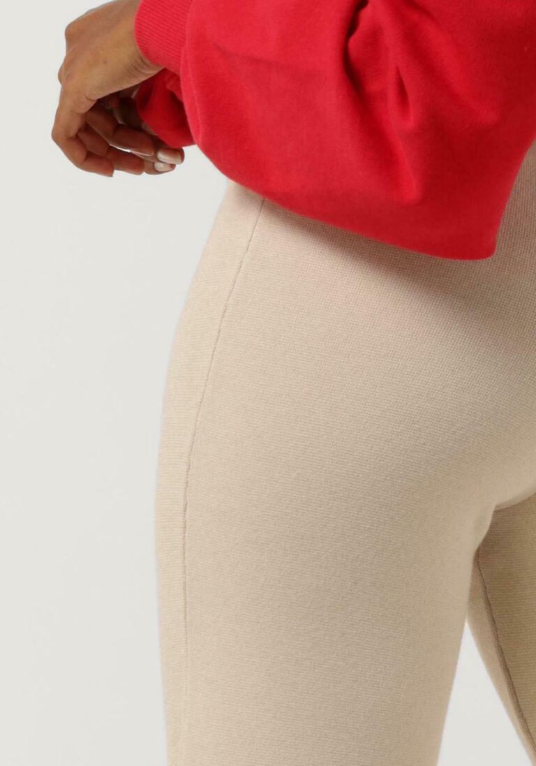 ANOTHER LABEL witte another label pantalon varit knitted pants
