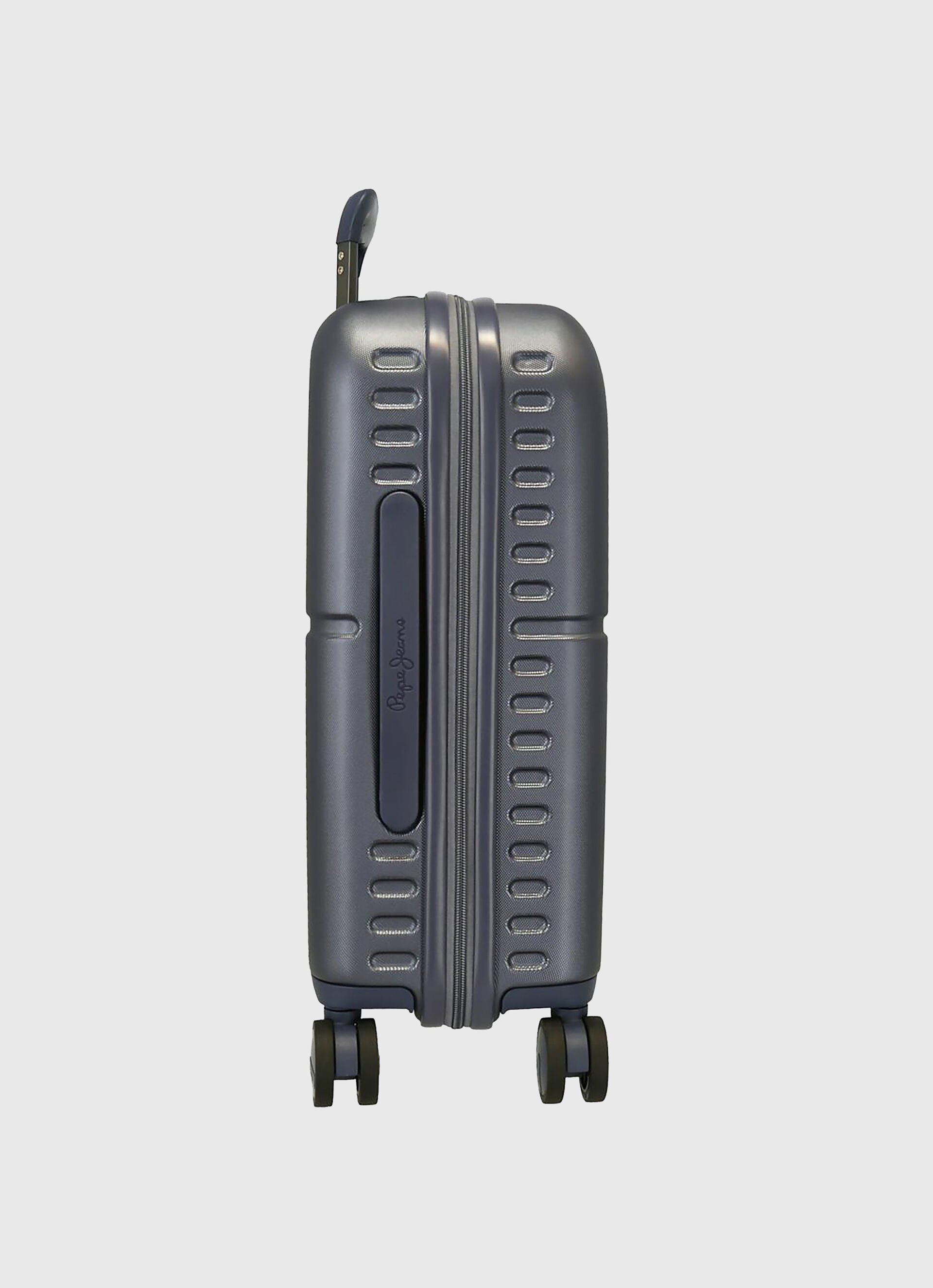 Mala de viagem de 55 cm em ABS - azul marinho, tamanho único