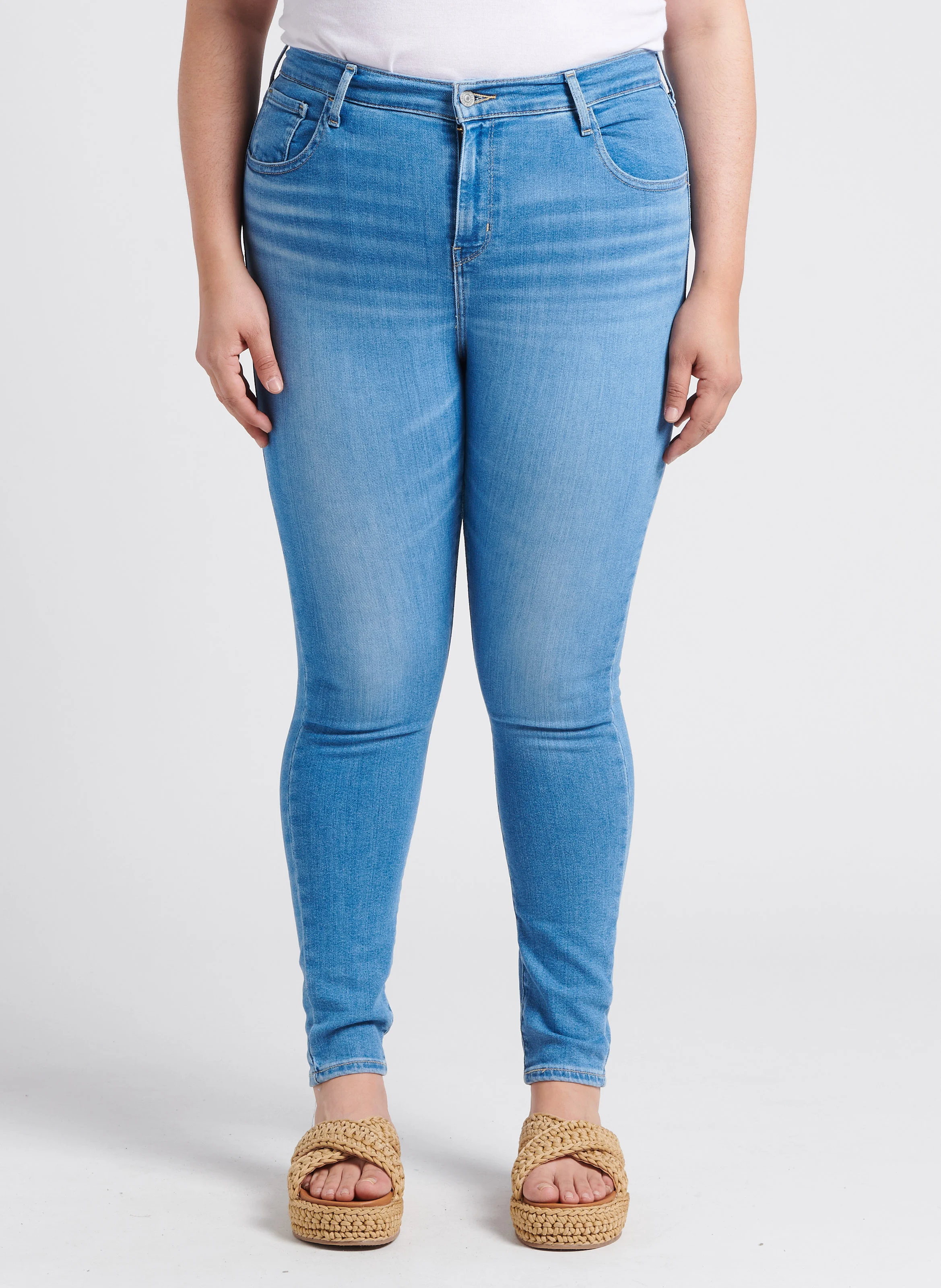 720 PL HIRISE SUPER SKNY - Skinny jean en coton mélangé| Jean Stone