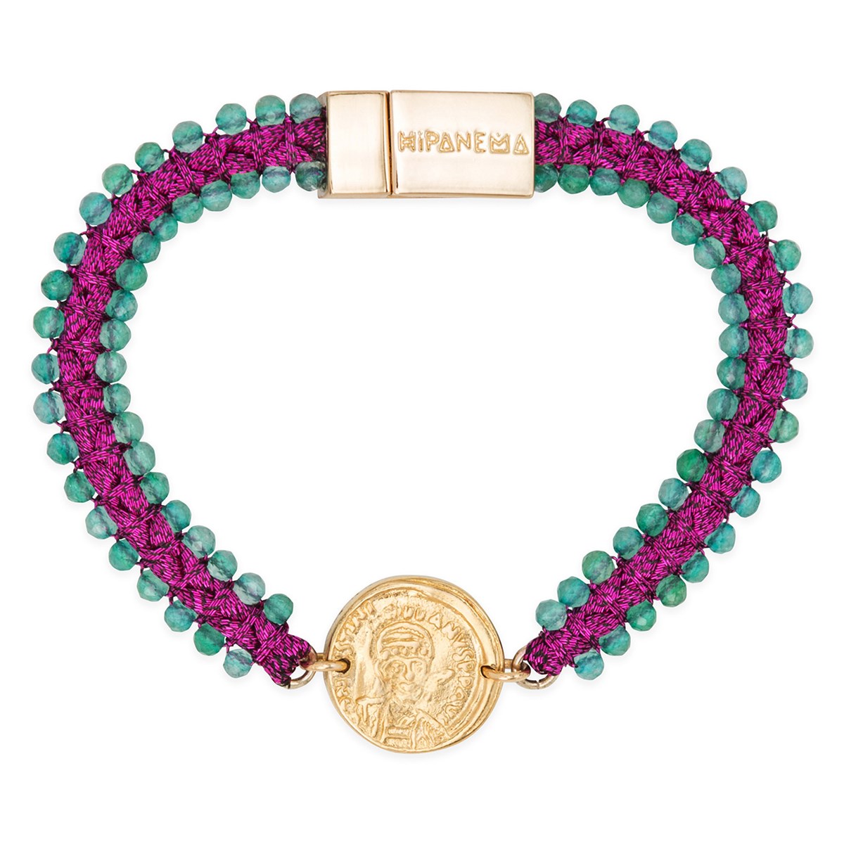 Bracelet Hipanema Conquistador fuschia S