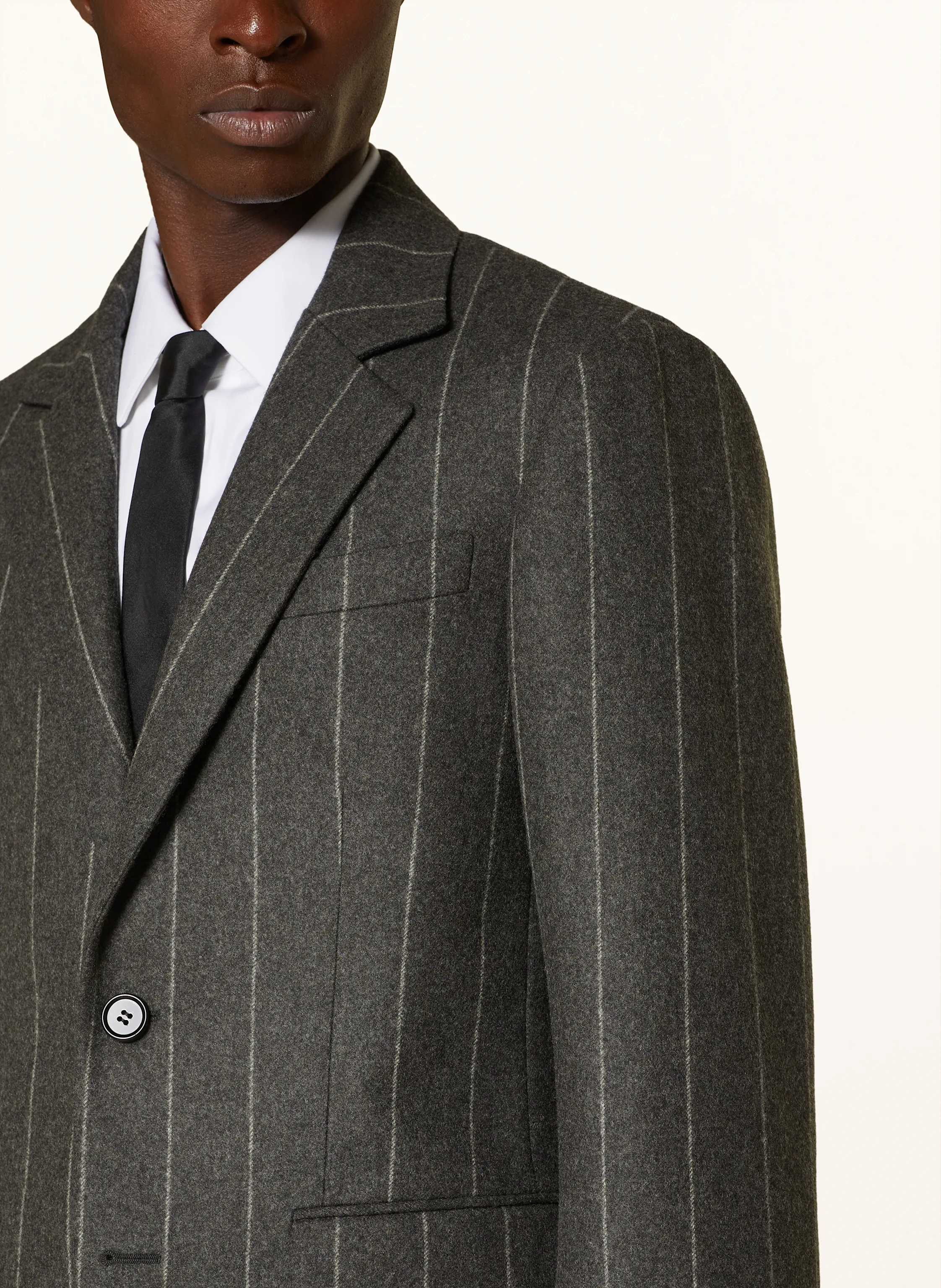 BURBERRY Anzugsakko Slim Fit aus Flanell