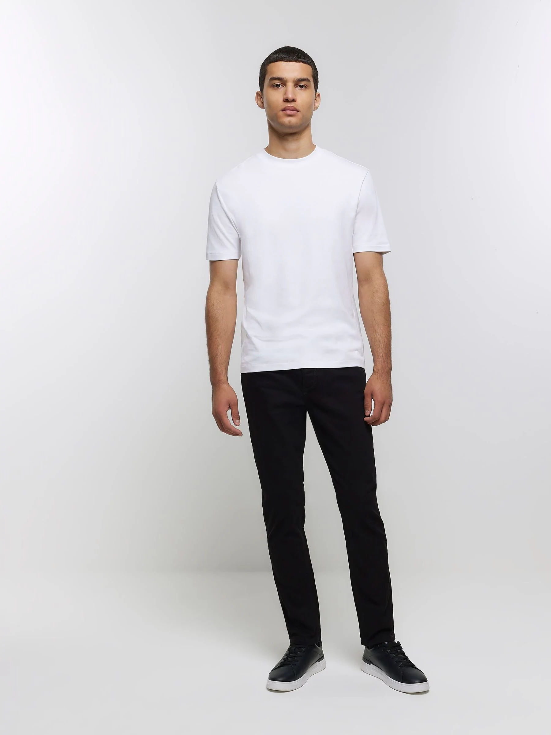 Zwart - River Island Slim Fit Stretch Jeans
