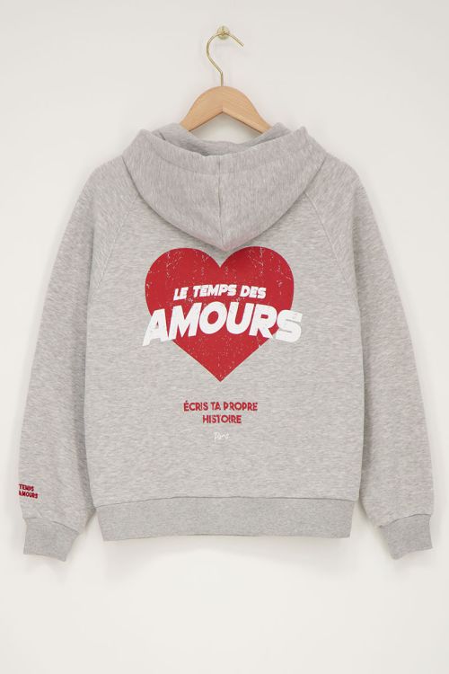 Grijze hoodie 