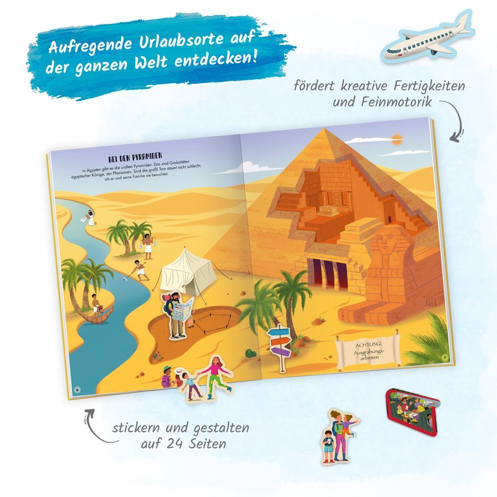 Trötsch Stickerbuch Mein großes Stickerbuch Ferien