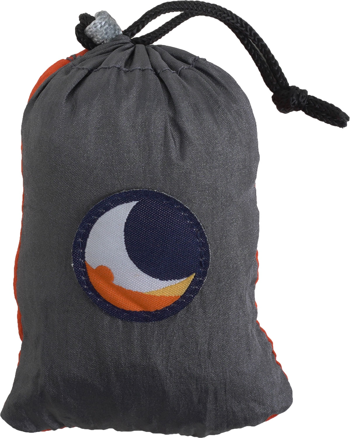 Ticket to the Moon Eco Bag Large Umhängetasche 30 Liter Dark Grey / Orange