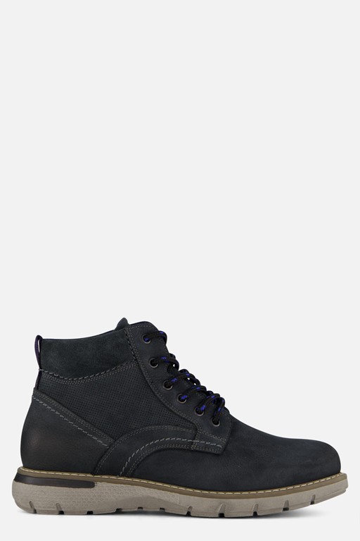 Outfielder Veterboots blauw Nubuck