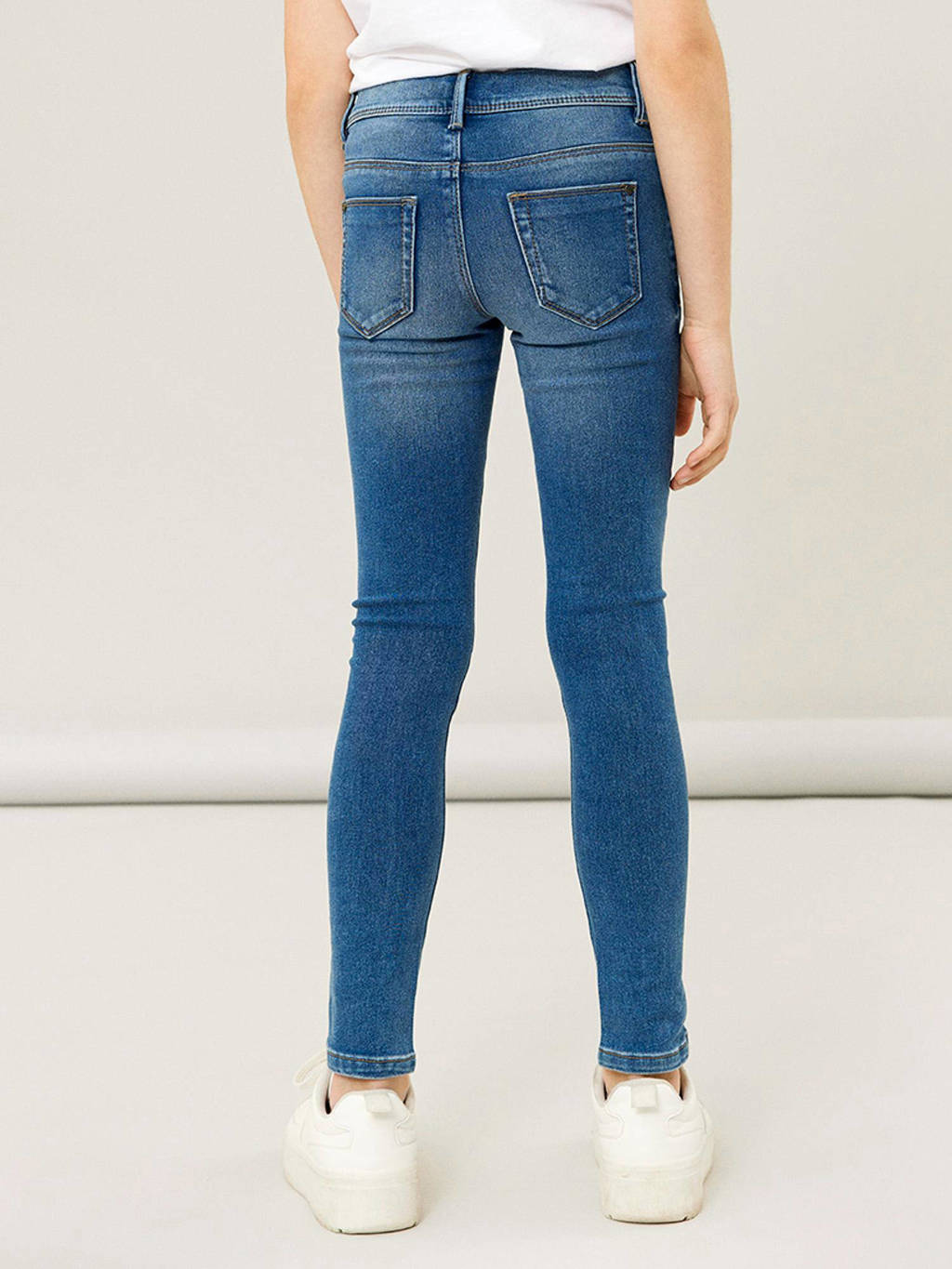 NAME IT skinny jeans NKFPOLLY medium blue denim