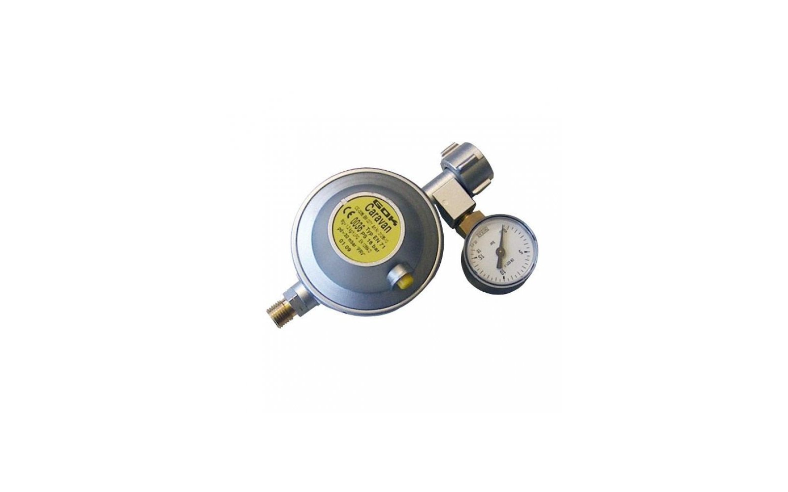 GOK Caramatic BasicOne Niederdruckregler 30 mbar ohne Manometer 0,8 kg/h