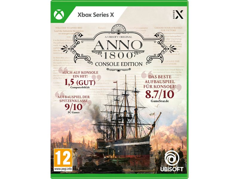 Ubisoft ANNO 1800 Console Edition Aufbau-Strategiespiel für die Xbox Series X