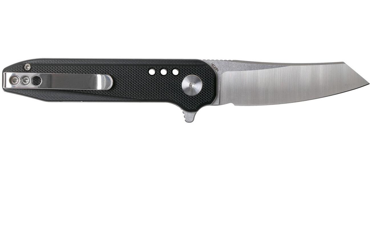Bestech Syntax BG40A Black G10, Two Tone Satin zakmes, Todd Knife & Tool design
